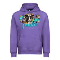 Tulip cow junkie Urban Hoodie - Zillion Design Studio