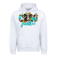 White cow junkie Urban Hoodie - Zillion Design Studio