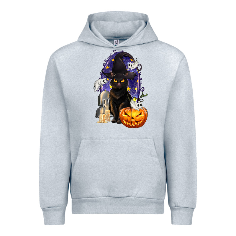 Halloween Cat And Pumpkin Urban Hoodie by texasbilliewilder | Teevron