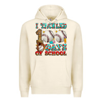 Tofu i tackled 100 days of school baseball Premium Hoodie - Zillion Design Studio