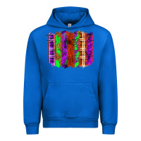 Cobalt Halloween Brushstrokes Urban Hoodie - texasbilliewilder