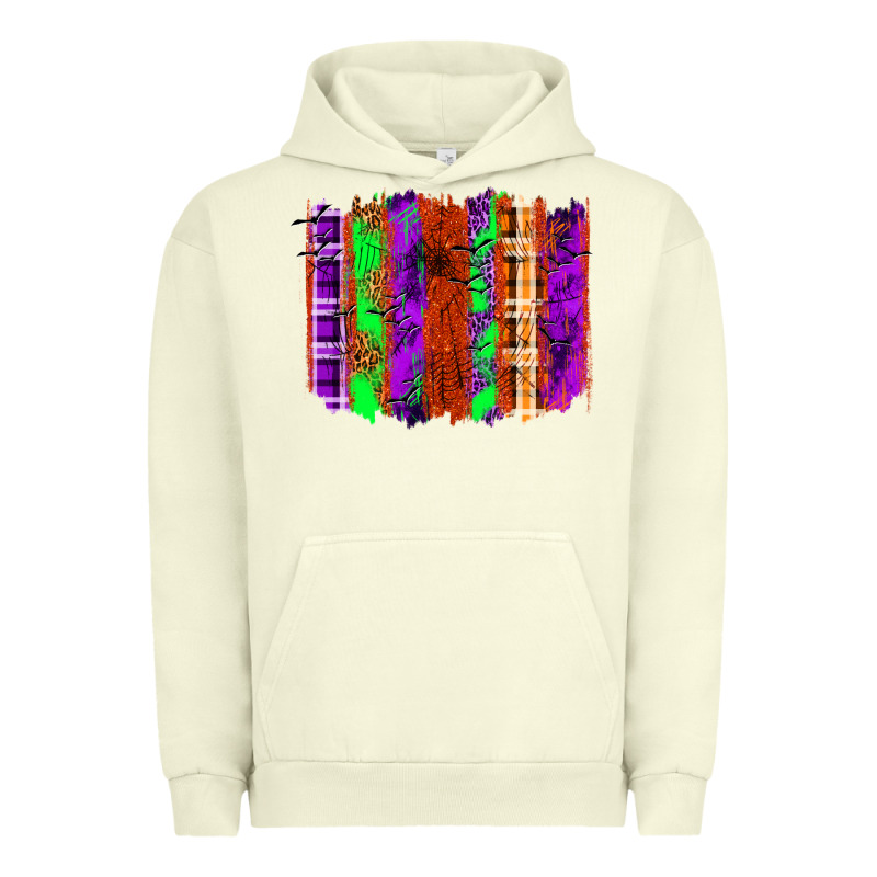Halloween Brushstrokes Urban Hoodie by texasbilliewilder | Teevron