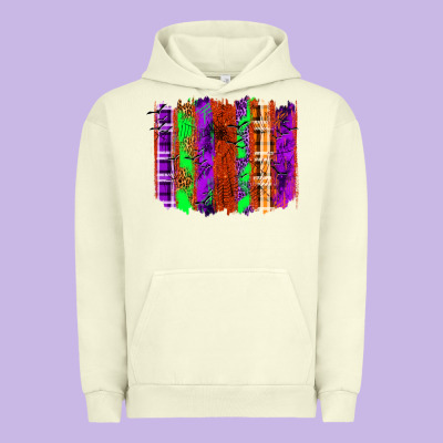 Halloween Brushstrokes Urban Hoodie Designed By Texasbilliewilder