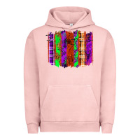 Pigment Salmon Halloween Brushstrokes Urban Hoodie - texasbilliewilder