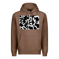 Chestnut distressed cowhide pattern Premium Hoodie - RanaPortraitStore