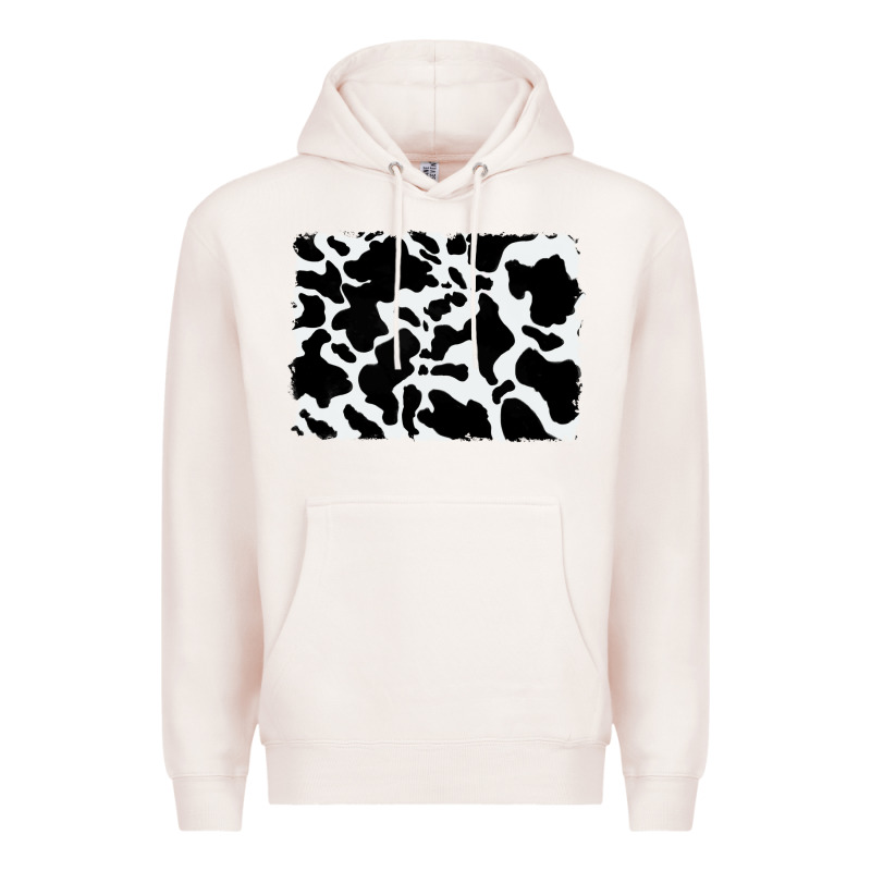 Distressed Cowhide Pattern Premium Hoodie by RanaPortraitStore | Teevron