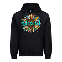 Black blessed sunflower Urban Hoodie - RanaPortraitStore