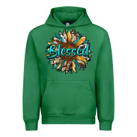 Emerald blessed sunflower Urban Hoodie - RanaPortraitStore