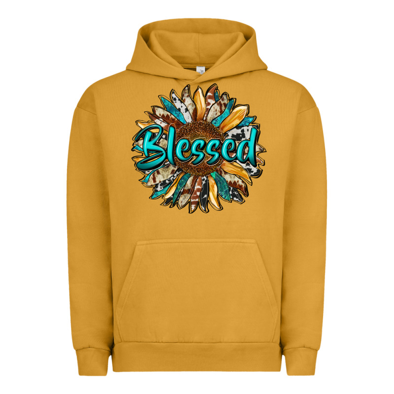 Blessed Sunflower Urban Hoodie by RanaPortraitStore | Teevron