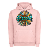 Pigment Salmon blessed sunflower Urban Hoodie - RanaPortraitStore