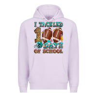 Lilac i tackled 100 days of school american football Premium Hoodie - Zillion Design Studio
