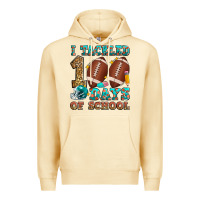 Pina Colada i tackled 100 days of school american football Premium Hoodie - Zillion Design Studio