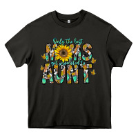 Asphalt only the best moms get promoted to aunt Heavy Core Tee - CowhideDigitalArt