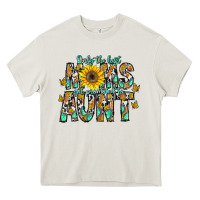 Cream only the best moms get promoted to aunt Heavy Core Tee - CowhideDigitalArt