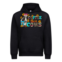 Black coffee then cows Urban Hoodie - Zillion Design Studio