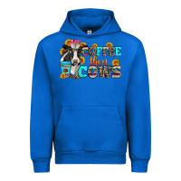 Cobalt coffee then cows Urban Hoodie - Zillion Design Studio