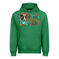 Emerald coffee then cows Urban Hoodie - Zillion Design Studio