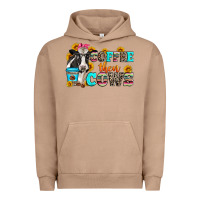 Pigment Burro coffee then cows Urban Hoodie - Zillion Design Studio