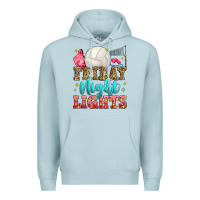 Blue Mist friday night lights volleyball Premium Hoodie - Zillion Design Studio