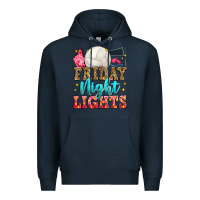Navy friday night lights volleyball Premium Hoodie - Zillion Design Studio