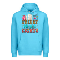 Ocean Blue friday night lights volleyball Premium Hoodie - Zillion Design Studio