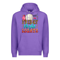 Purple friday night lights volleyball Premium Hoodie - Zillion Design Studio