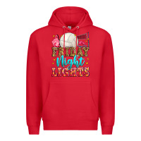 Red friday night lights volleyball Premium Hoodie - Zillion Design Studio