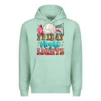 Seafoam friday night lights volleyball Premium Hoodie - Zillion Design Studio