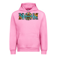 Fuchsia Pink blessed mom Urban Hoodie - RanaPortraitStore