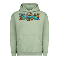 Pigment Oil Green blessed mom Urban Hoodie - RanaPortraitStore