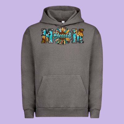Blessed Mom Urban Hoodie Designed By Ranaportraitstore