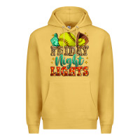 Antique Gold friday night lights softball Premium Hoodie - Zillion Design Studio