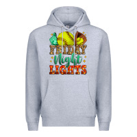 Heather Grey friday night lights softball Premium Hoodie - Zillion Design Studio