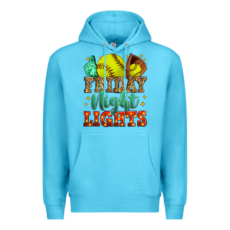 Friday Night Lights Softball Premium Hoodie by Zillion Design Studio | Teevron