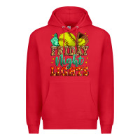 Red friday night lights softball Premium Hoodie - Zillion Design Studio