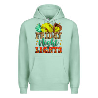 Seafoam friday night lights softball Premium Hoodie - Zillion Design Studio