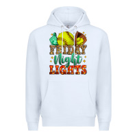 White friday night lights softball Premium Hoodie - Zillion Design Studio