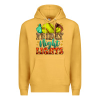 Mustard friday night lights softball Premium Hoodie - Zillion Design Studio