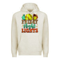 Oatmeal Heather friday night lights softball Premium Hoodie - Zillion Design Studio