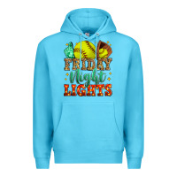 Ocean Blue friday night lights softball Premium Hoodie - Zillion Design Studio