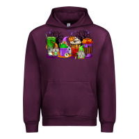 Mauve Wine Halloween Gnomes Coffee Cups Urban Hoodie - texasbilliewilder