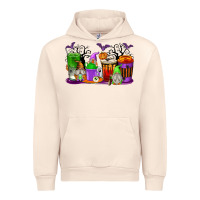 Sandshell Halloween Gnomes Coffee Cups Urban Hoodie - texasbilliewilder
