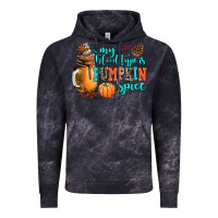 Cloud Black my blood type is pumpkin spice Vintage Hoodie - AdoDesignShop