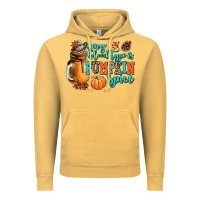 Vintage Mustard my blood type is pumpkin spice Vintage Hoodie - AdoDesignShop