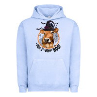 Pigment Grape Ice Halloween Cow Moo I Mean Boo Urban Hoodie - texasbilliewilder