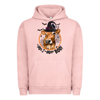 Halloween Cow Moo I Mean Boo Urban Hoodie | Teevron