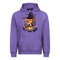Tulip Halloween Cow Moo I Mean Boo Urban Hoodie - texasbilliewilder