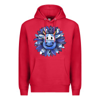 Cardinal blueberry milkshake cow sunflower Premium Hoodie - RanaPortraitStore
