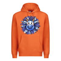 Carrot blueberry milkshake cow sunflower Premium Hoodie - RanaPortraitStore