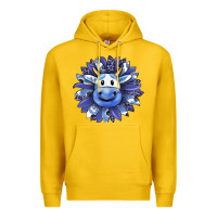 Lemon blueberry milkshake cow sunflower Premium Hoodie - RanaPortraitStore